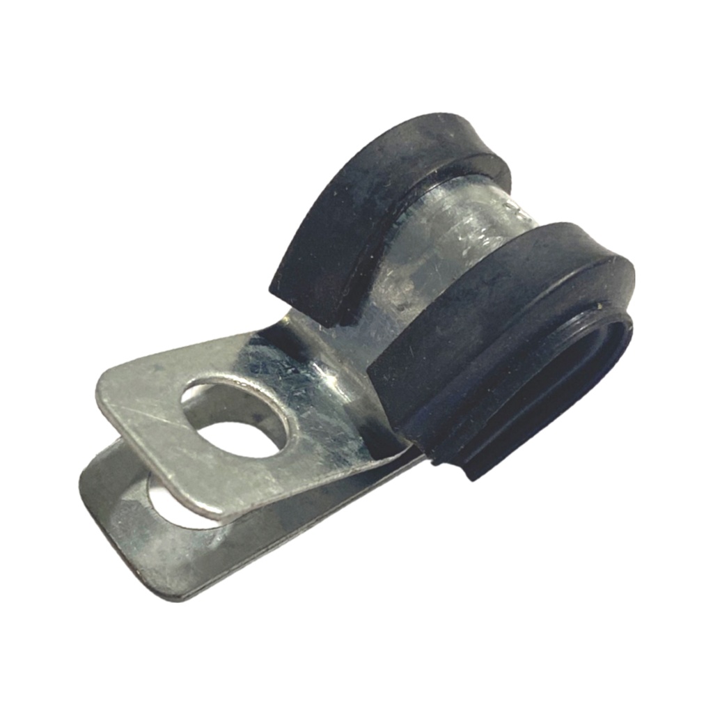 [F104573] 6mm Rubber lined P-Clamp