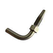 [A0209005] Hose Tail 90 Mild Steel - 8.6 (5/32") Hose