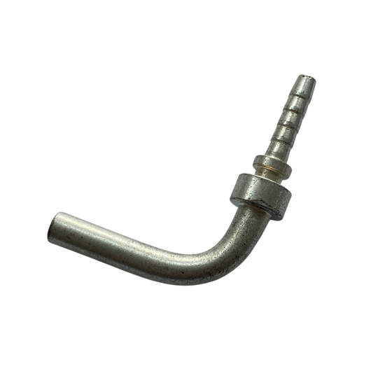 [F178067] 6mm x 5/32 Swage Hose Tail HPH 90°